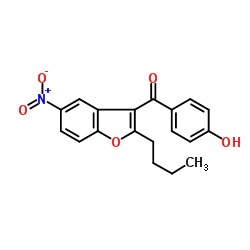 (2-Butyl-5-nitrobenzofuran-3-yl)(4-hydroxyphenyl)methanone