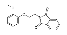 2-[2-(2-Methoxyphenoxy)ethyl]-1H-isoindole-1,3(2H)-dione
