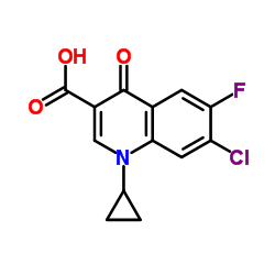 7-Chloro-1-cyclopropyl-6-fluoro-1,4-dihydro-4-oxoquinoline-3-carboxylic Acid