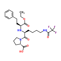 N2-1[(1S)-Ethoxycarbonyl-3-phenylpropyl]-N6-trifluoroacetyl-L-lysyl-L-proline