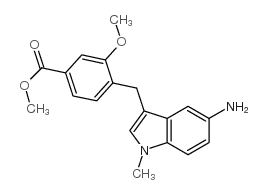 Methyl 4-[(5-amino-1-methylindol-3-yl)methyl]-3-methoxybenzoate