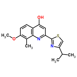 7-methoxy-8-methyl-2-(4-propan-2-yl-1,3-thiazol-2-yl)-1H-quinolin-4-one 第1张