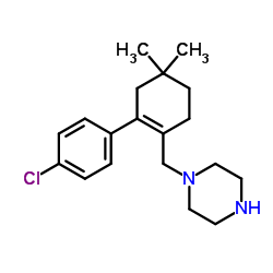 1-((2-(4-chlorophenyl)-4,4-dimethylcyclohex-1-enyl)methyl)piperazine