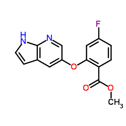 CAS:1235865-75-4 Methyl 2-(1H-pyrrolo[2,3-b]pyridin-5-yloxy)-4-fluorobenzoate 第1张