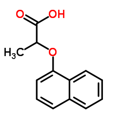 2-(1-Naphthalenyloxy)propanoic acid 第1张