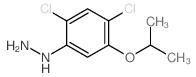 (2,4-Dichloro-5-isopropoxyphenyl)hydrazine 第1张