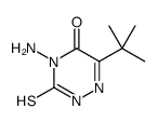 4-Amino-6-(2-methyl-2-propanyl)-3-thioxo-3,4-dihydro-1,2,4-triazi n-5(2H)-one 第1张