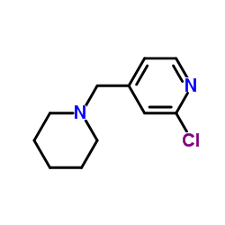 2-chloro-4-(piperidin-1-ylmethyl)pyridine 第1张