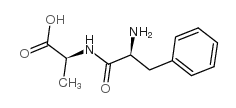 (2S)-2-[[(2S)-2-amino-3-phenylpropanoyl]amino]propanoic acid 第1张