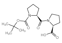 (2S)-1-[(2S)-1-[(2-methylpropan-2-yl)oxycarbonyl]pyrrolidine-2-carbonyl]pyrrolidine-2-carboxylic acid