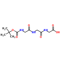 2-[[2-[[2-[(2-methylpropan-2-yl)oxycarbonylamino]acetyl]amino]acetyl]amino]acetic acid 第1张