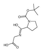 2-[[(2S)-1-[(2-methylpropan-2-yl)oxycarbonyl]pyrrolidine-2-carbonyl]amino]acetic acid