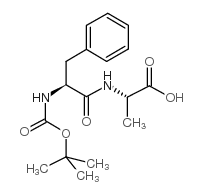 (2S)-2-[[(2S)-2-[(2-methylpropan-2-yl)oxycarbonylamino]-3-phenylpropanoyl]amino]propanoic acid 第1张