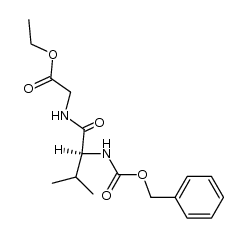 2-[[3-methyl-2-(phenylmethoxycarbonylamino)butanoyl]amino]acetic acid