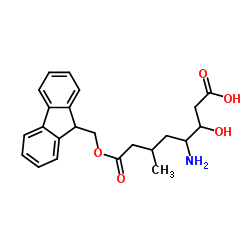 CAS:158257-40-0 4-Amino-8-(9H-fluoren-9-ylmethoxy)-3-hydroxy-6-methyl-8-oxooctanoic acid 第1张