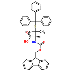 (2R)-2-(9H-fluoren-9-ylmethoxycarbonylamino)-3-methyl-3-tritylsulfanylbutanoic acid