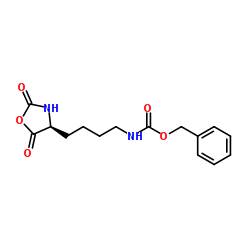 benzyl N-[4-[(4S)-2,5-dioxo-1,3-oxazolidin-4-yl]butyl]carbamate 第1张