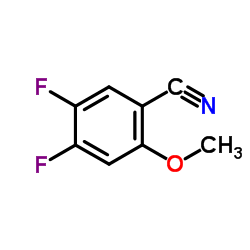 4,5-Difluoro-2-methoxybenzonitrile 第1张