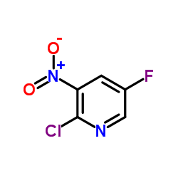 2-Chloro-5-fluoro-3-nitropyridine