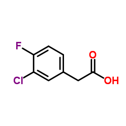 3-Chloro-4-fluorophenylacetic acid