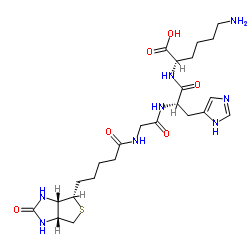Biotinyl-GHK tripeptide