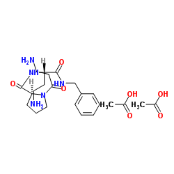 (2S)-beta-Alanyl-L-prolyl-2,4-diamino-N-(phenylmethyl)butanamide acetate