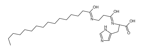 N-(1-Oxohexadecyl)-beta-alanyl-L-histidine