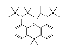 ditert-butyl-(5-ditert-butylphosphanyl-9,9-dimethylxanthen-4-yl)phosphane