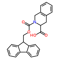 (R)-(-)-2-(9-Fluorenylmethoxycarbonyl)-1,2,3,4-Tetrahydro-3-Isoquinolinecarboxylic Acid 第1张