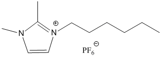 1-hexyl-2,3-dimethylimidazolium hexafluorophosphate