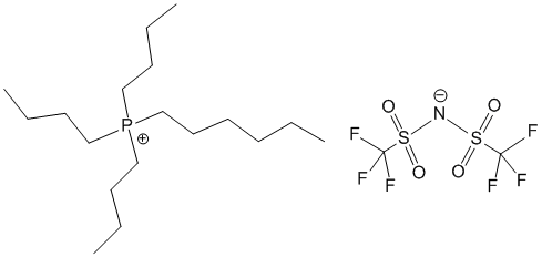 Tributylhexylphosphonium bis(trifluoromethyl sulfonyl)imide