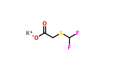 potassium 2-((difluoromethyl)thio)acetate CAS:1797117-16-8 第1张