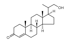 Pregn-​4-​en-​3-​one, 21-​hydroxy-​20-​methyl- CAS:60966-36-1 第1张