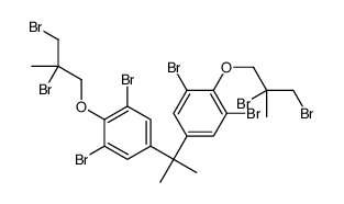 2,2-Bis[3,5-dibromo-4-(2,3-dibromo-2-methylpropoxy)phenyl]propane 第1张
