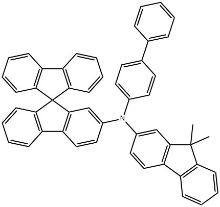 N-([1,1'-biphenyl]-4-yl)-N-(9,9-dimethyl-9H-fluoren-2-yl)-9,9'-spirobi[fluoren]-2-amine