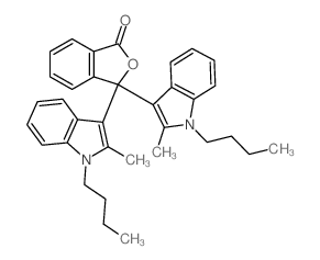 3,3-Bis(1-butyl-2-methyl-1H-indol-3-yl)isobenzofuran-1(3H)-one