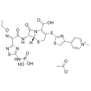 ceftaroline fosamil acetate Cas:400827-46-5 第1张
