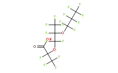 2,3,3,3-Tetrafluoro-2-(1,1,2,3,3,3-hexafluoro-2-(perfluoropropoxy)propoxy)propanoic acid Cas:13252-14-7 第1张