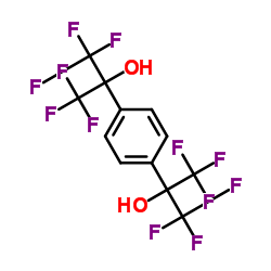 2,2'-(1,4-Phenylene)bis(1,1,1,3,3,3-hexafluoropropan-2-ol) Cas:1992-15-0 第1张