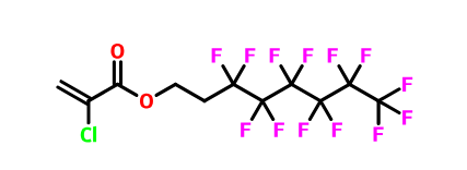 1,1,2,2-Tetrahydroperfluorooctyl 2-chloroacrylate CAS:96383-55-0 第1张