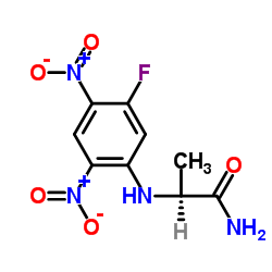 Nα-(2,4-Dinitro-5-fluorophenyl)-L-alaninamide Cas:95713-52-3 第1张