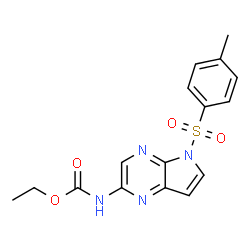 ethyl (5-tosyl-5H-pyrrolo[2,3-b]pyrazin-2-yl)carbamate Cas:1869118-24-0 第1张