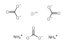 Carbonic acid ammonium zirconium salt