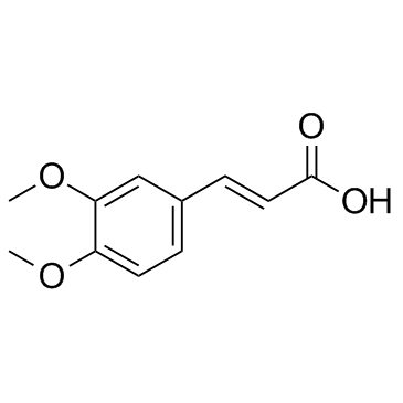 3,4-Dimethoxycinnamic acid Cas:2316-26-9 第1张